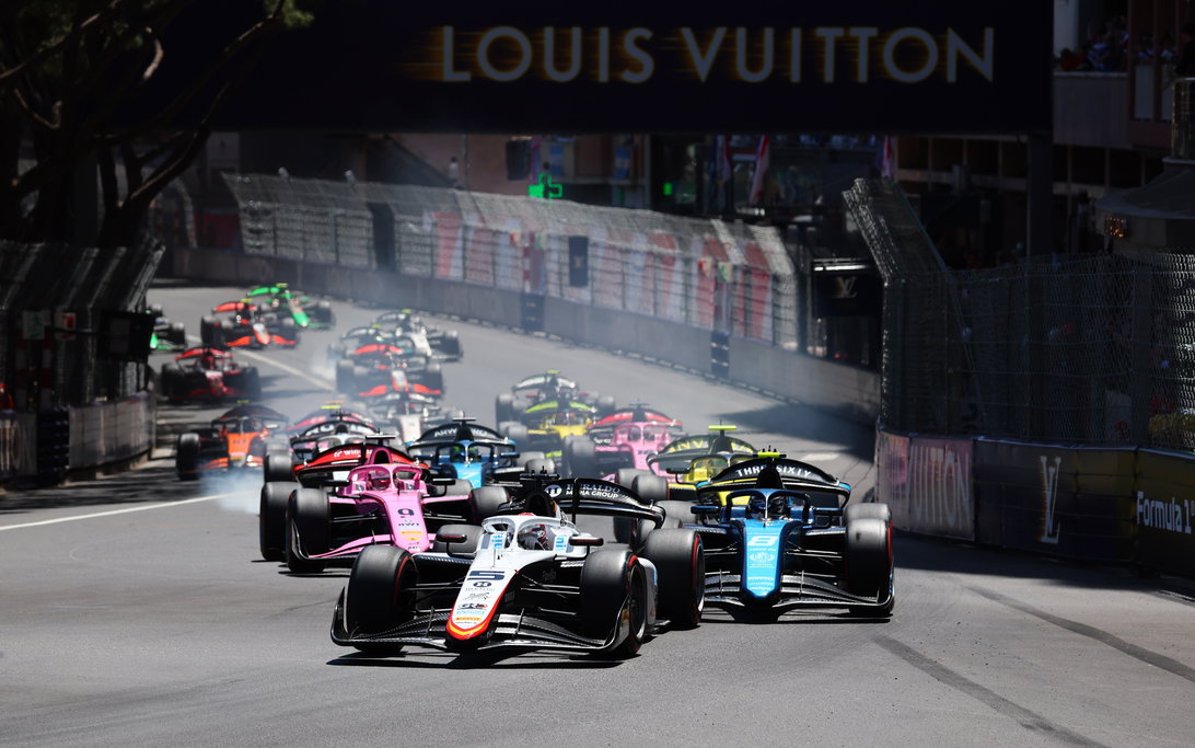 F2 start Monaco 2026