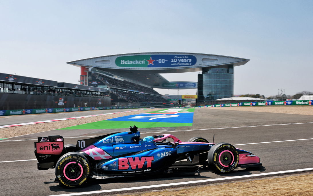 Alpine fined for unsafe release after Gasly's car loses part on track