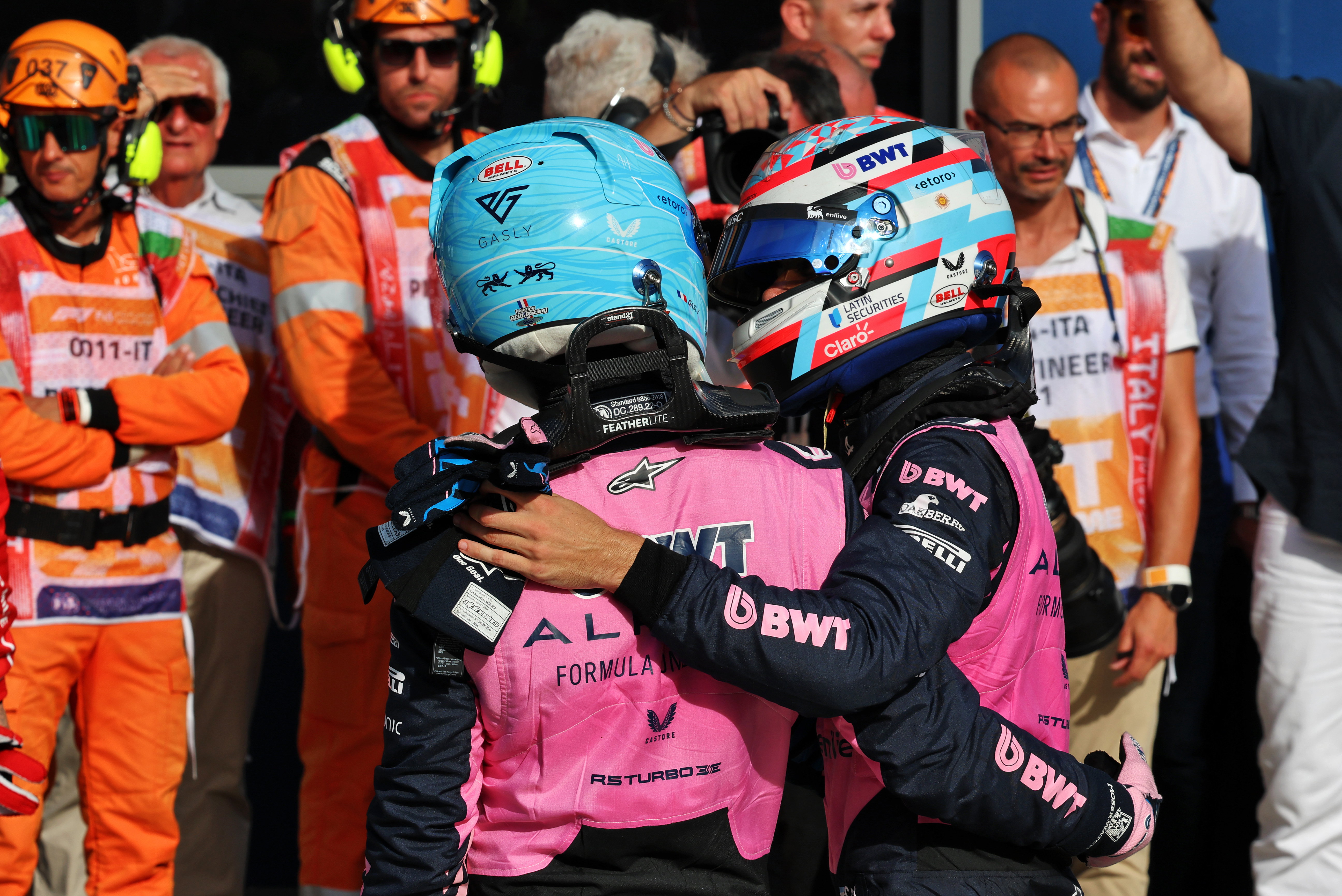 Gasly pole Monza