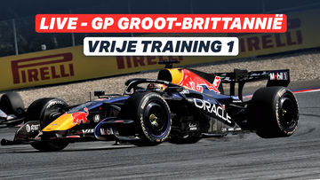 Live reacties na moeilijke vrije training Verstappen in Groot-Brittannië