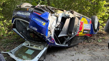 Terrifying footage of huge Jos Verstappen rally crash revealed