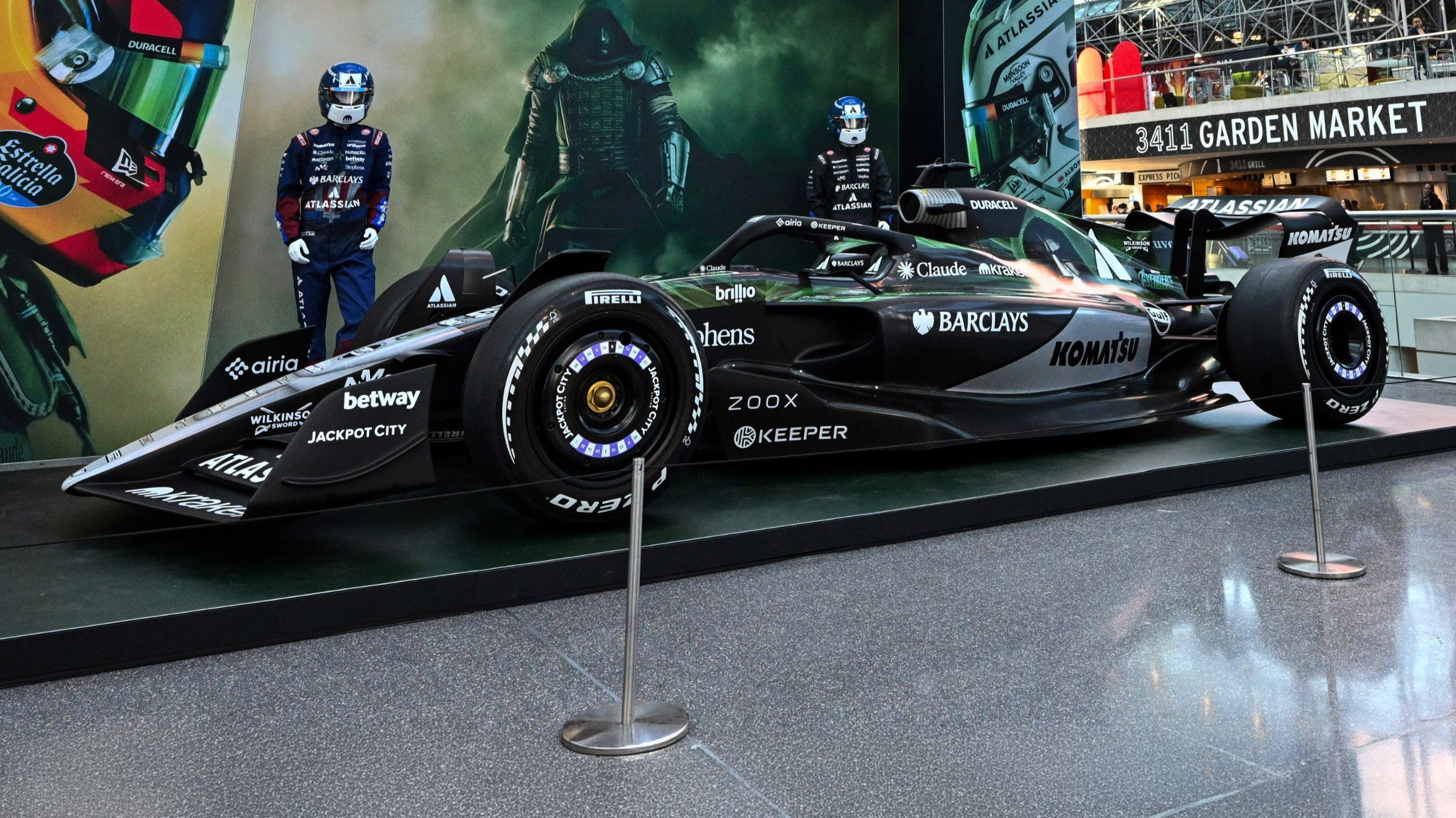 Williams Marvel livery