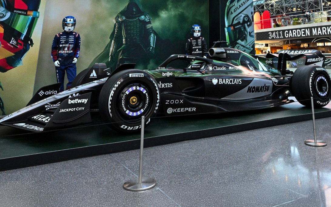Williams Marvel livery