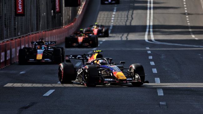 Motor Racing - Formula One World Championship - Azerbaijan Grand Prix - Race Day - Baku, Azerbaijan