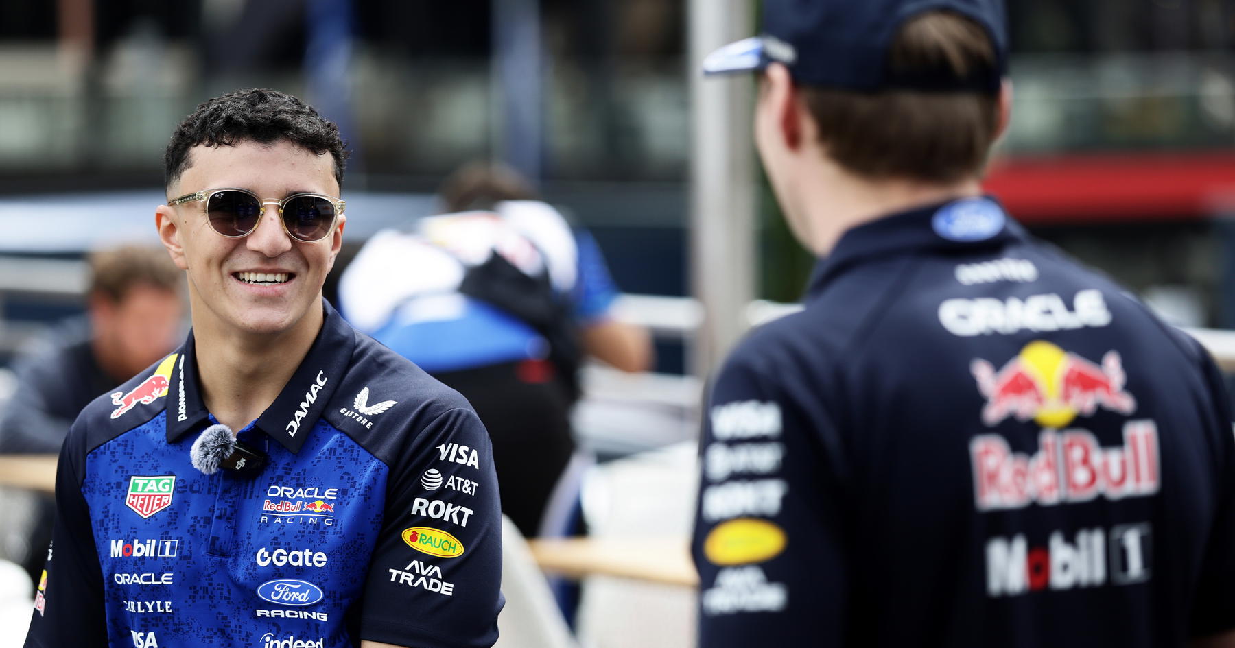 Isack Hadjar details F1 'luxury' alongside Max Verstappen
