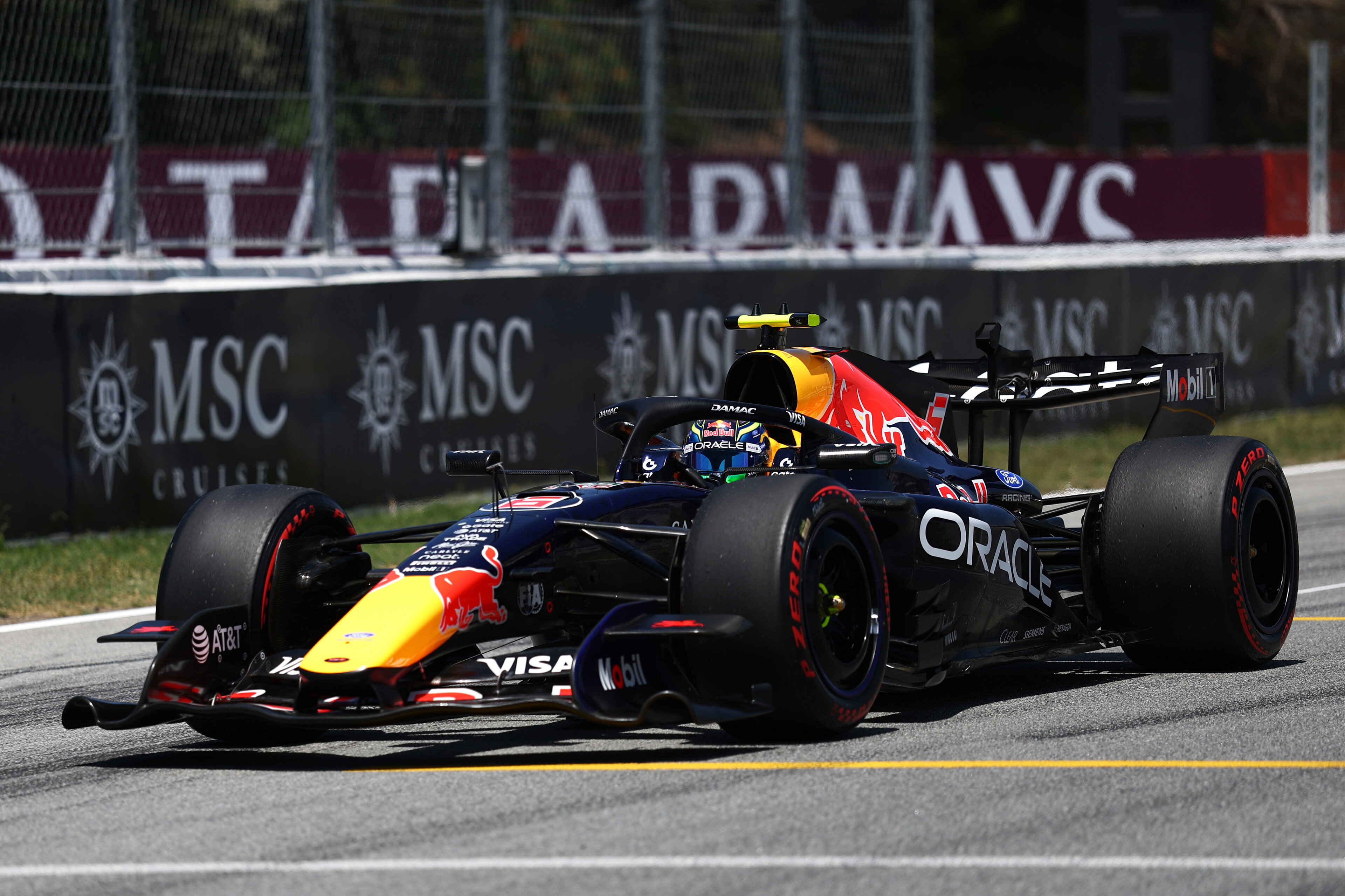 Hadjar Barcelona race
