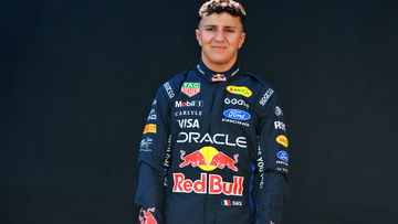 Hadjar laconiek over snelheid Red Bull: "Wie boeit dat iets?"