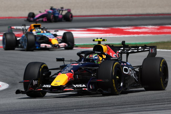 Isack Hadjar (FRA) Red Bull Racing RB22.
14.06.2026. Formula 1 World Championship, Rd 7, Barcelona-Catalunya Grand Prix, Barcelona, Spain, Race Day.
- www.xpbimages.com, EMail: requests@xpbimages.com © Copyright: Patching / XPB Images