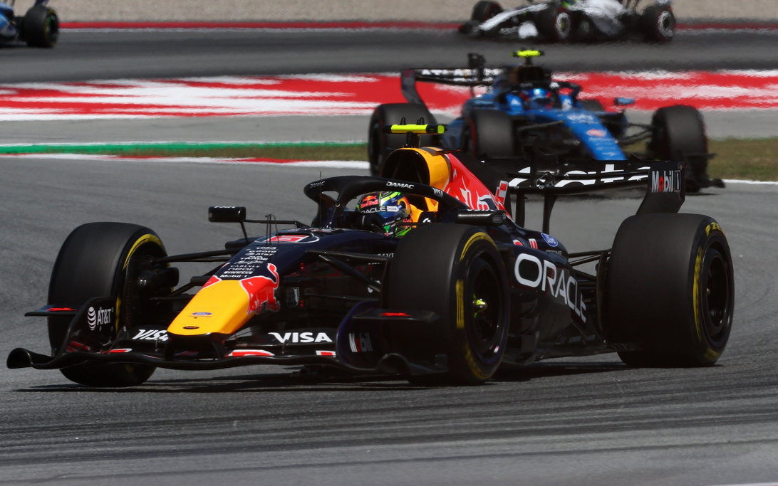 Hadjar Barcelona race