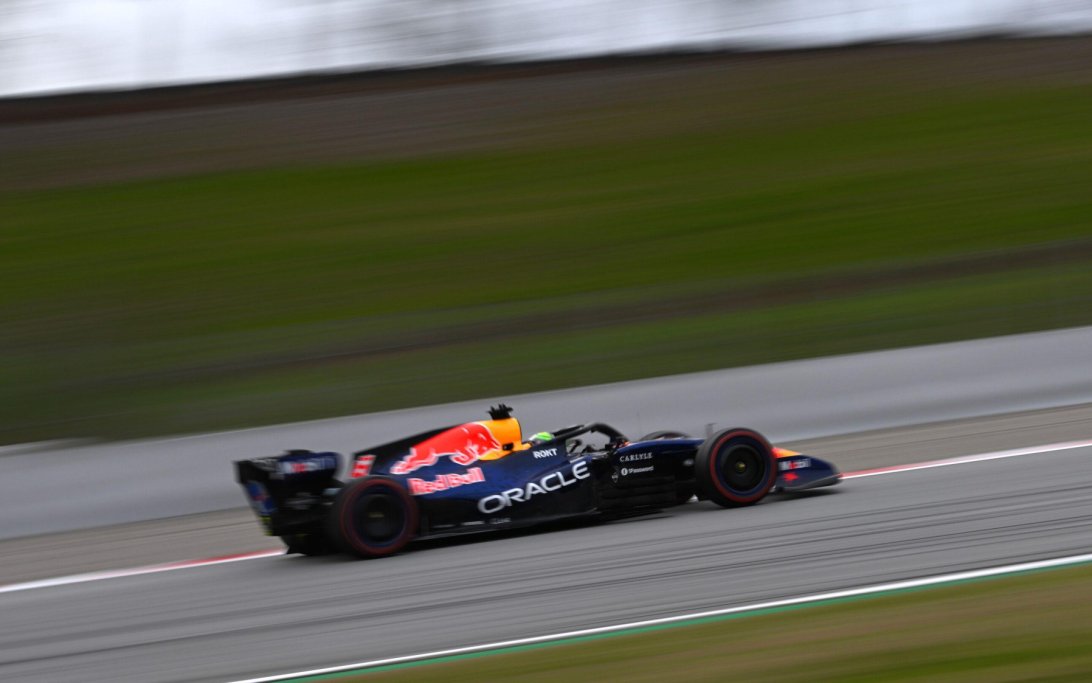 Hadjar Barcelona test