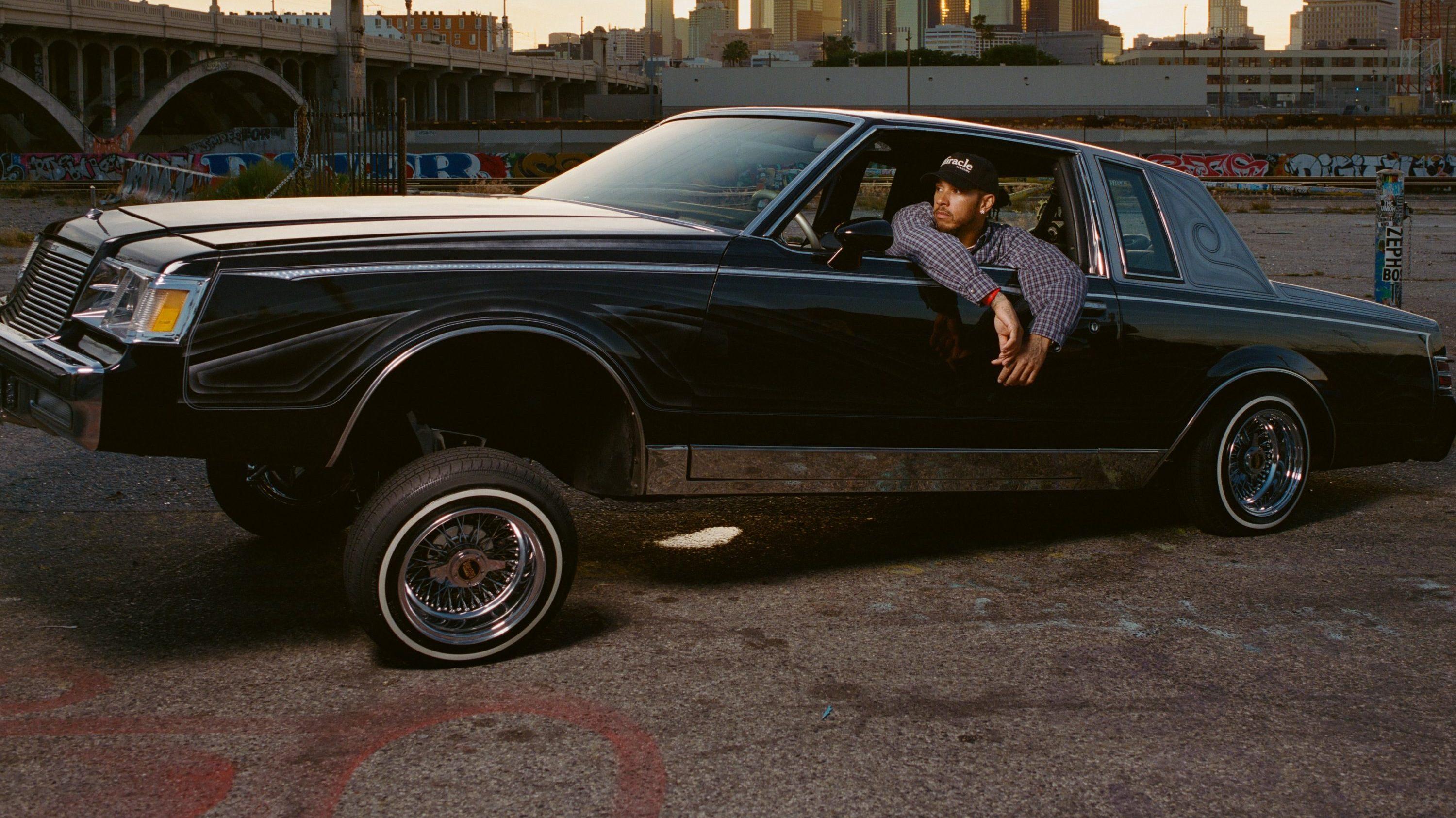 Lewis Hamilton low rider