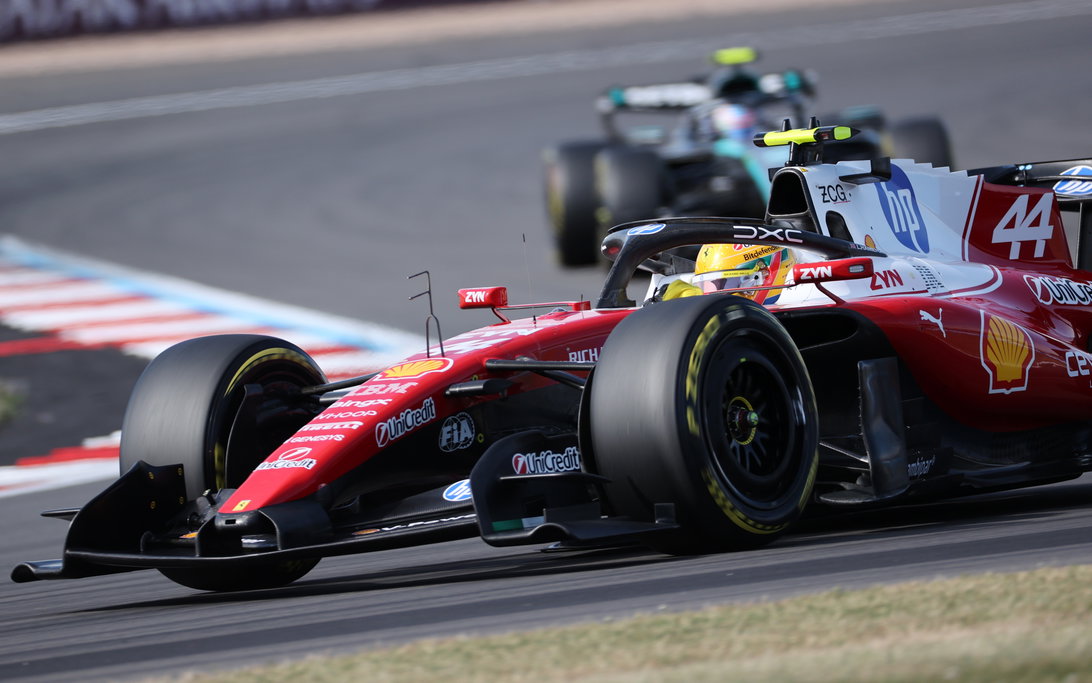 Hamilton Antonelli Silverstone
