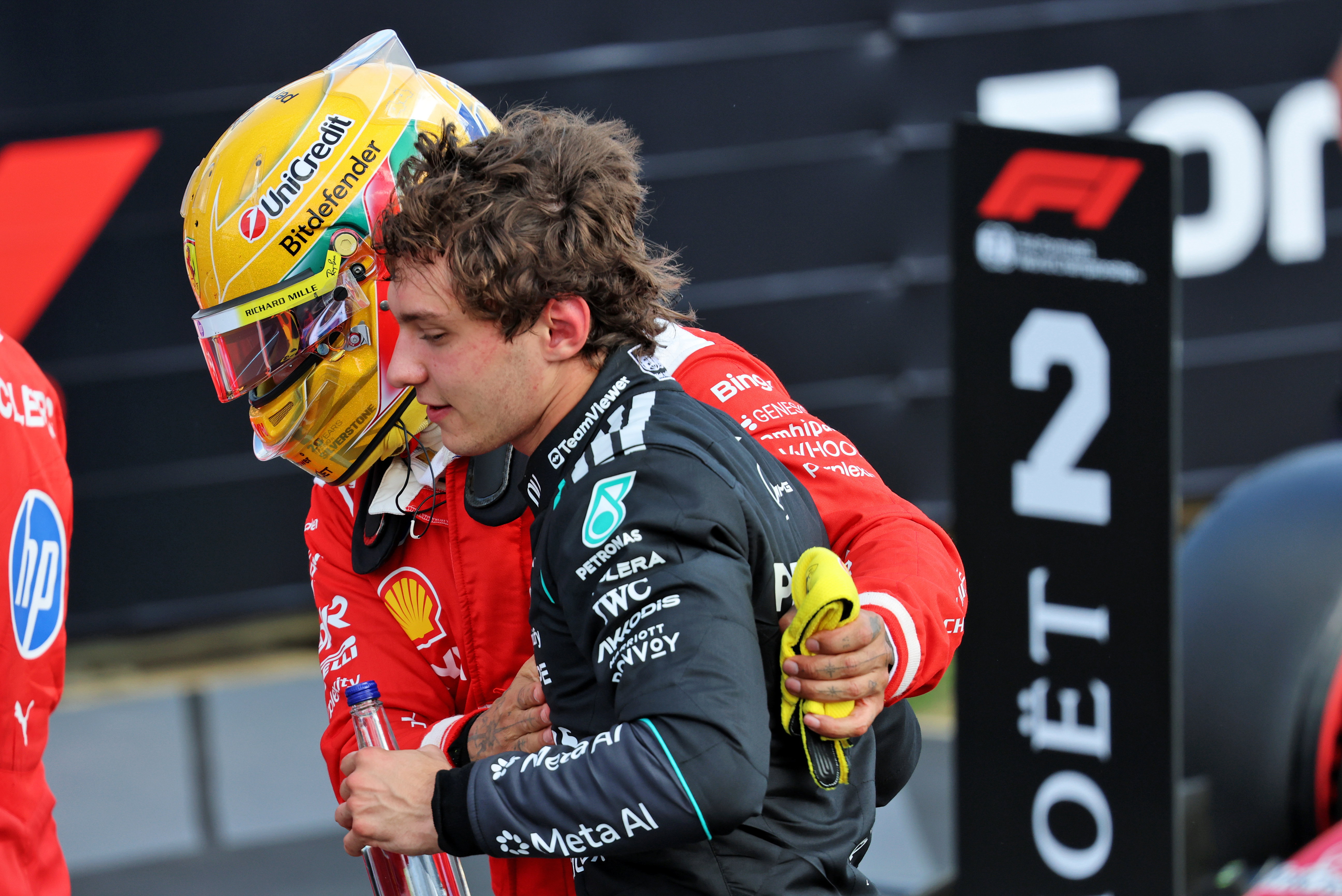 Hamilton Antonelli Silverstone