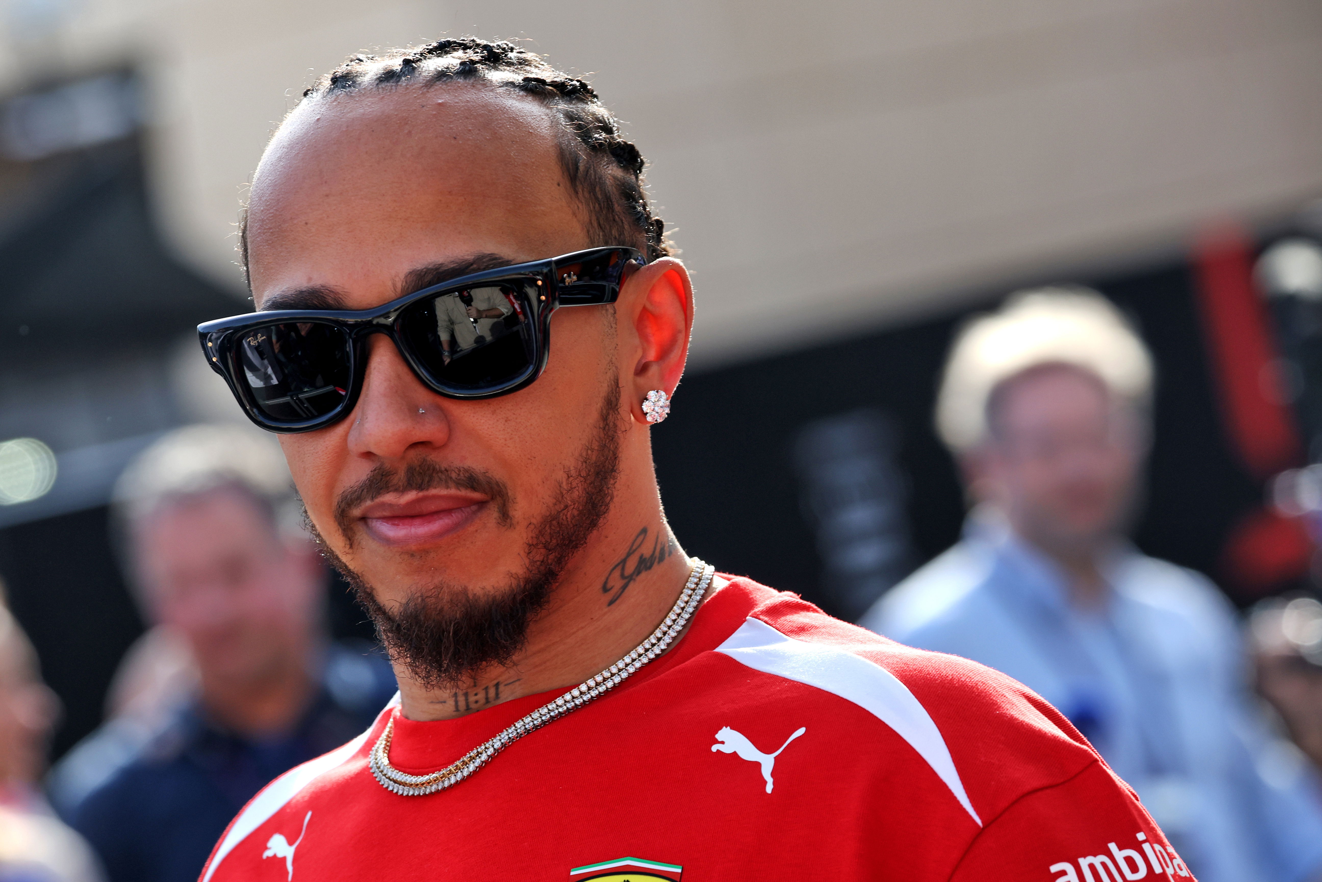 Hamilton Bahrain test