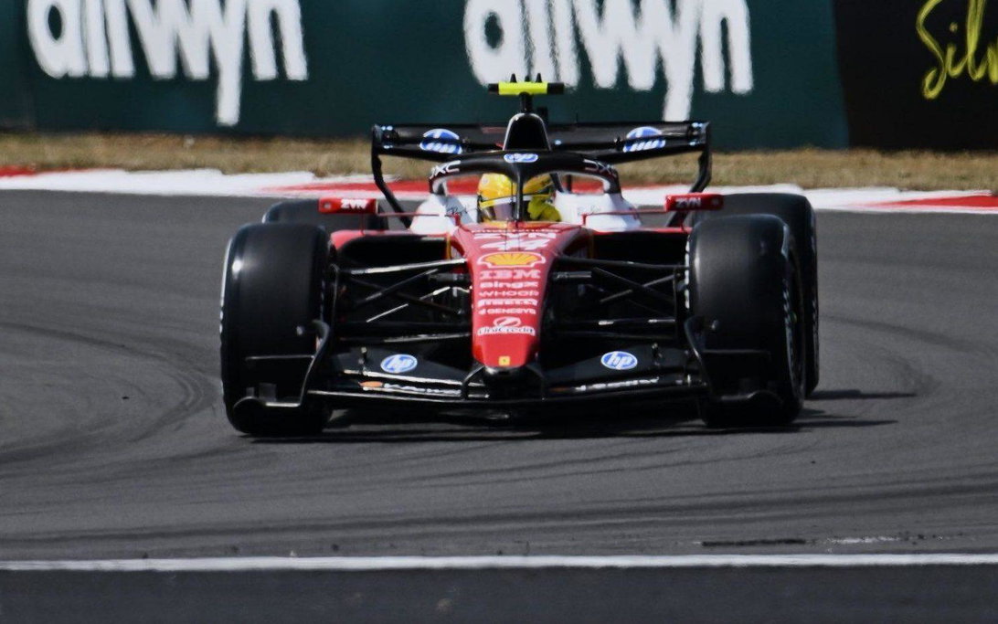 Hamilton FP1 Silverstone