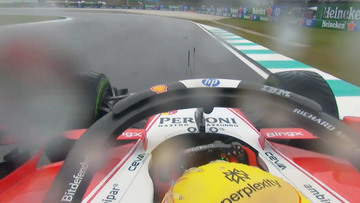 Lewis Hamilton involved in formation lap mayhem as Bahrain GP start suspended