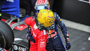 Lewis Hamilton addresses Max Verstappen staying at Red Bull
