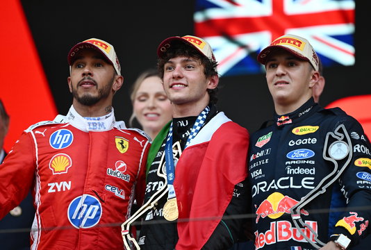 Hamilton podium Monaco