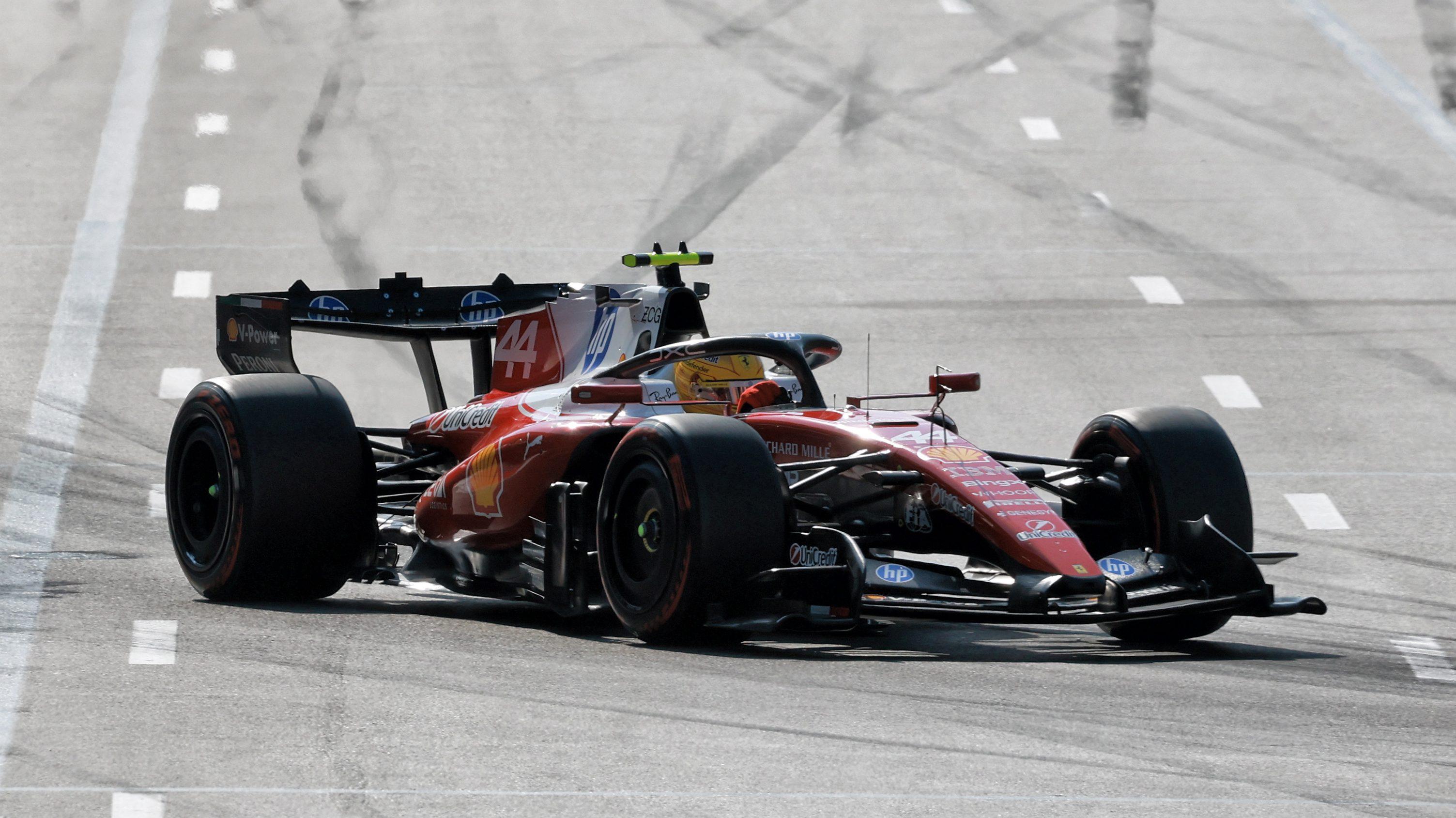 Hamilton race Baku