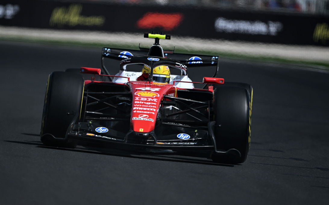 해밀턴, 페라리 데뷔전 '힘든 하루' 속 긍정적 요소 발견