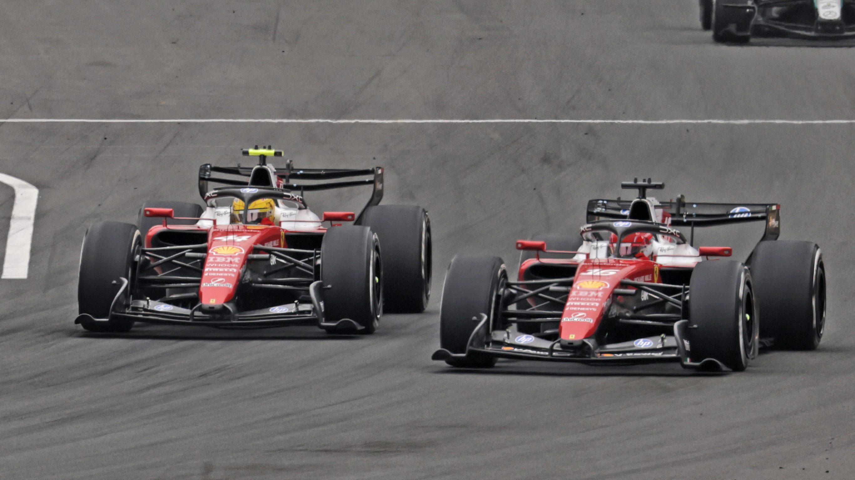 Hamilton Leclerc race China