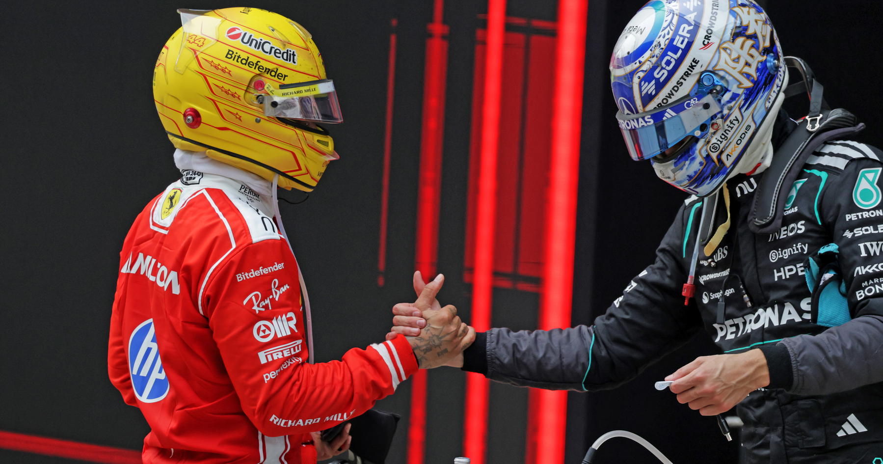 Lewis Hamilton and George Russell join forces over potential new F1 team entry