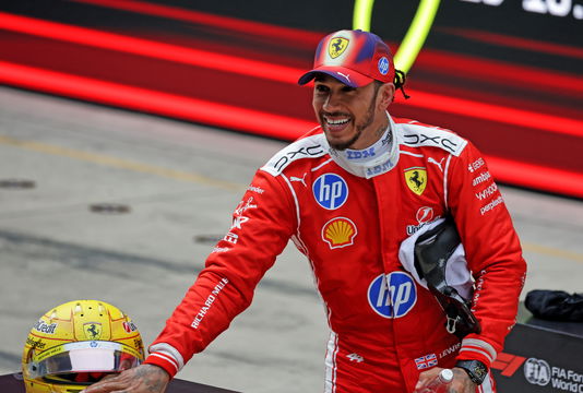Hamilton podium China