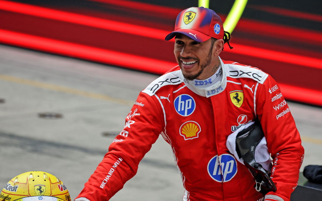 Hamilton podium China