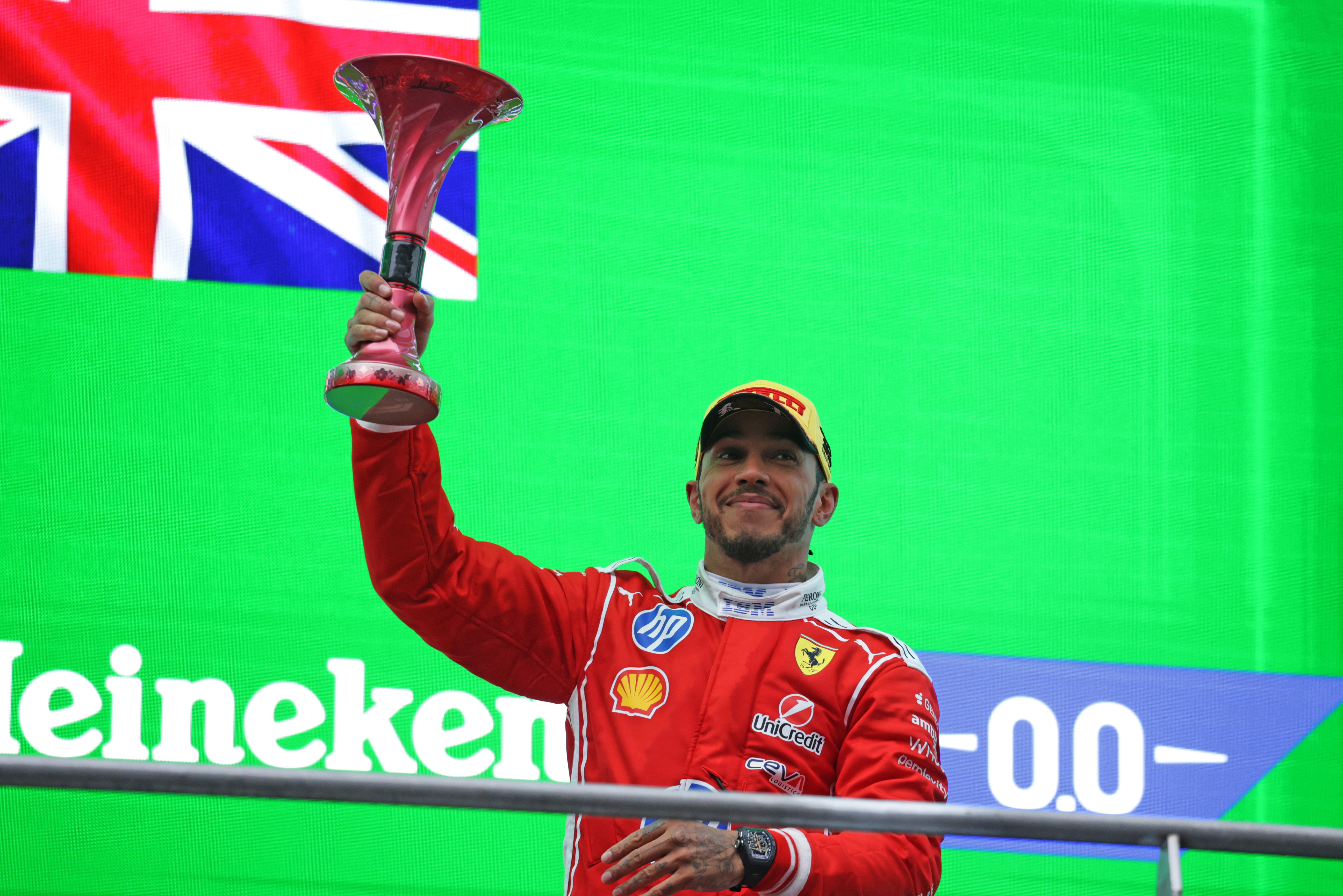 Hamilton Podium China