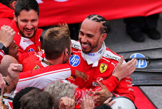 Hamilton podium Canada