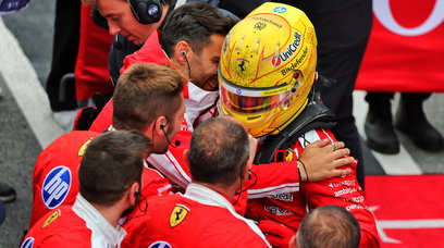 Hamilton podium Canada