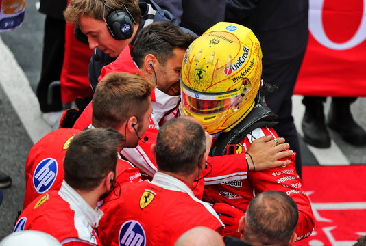 Hamilton podium Canada