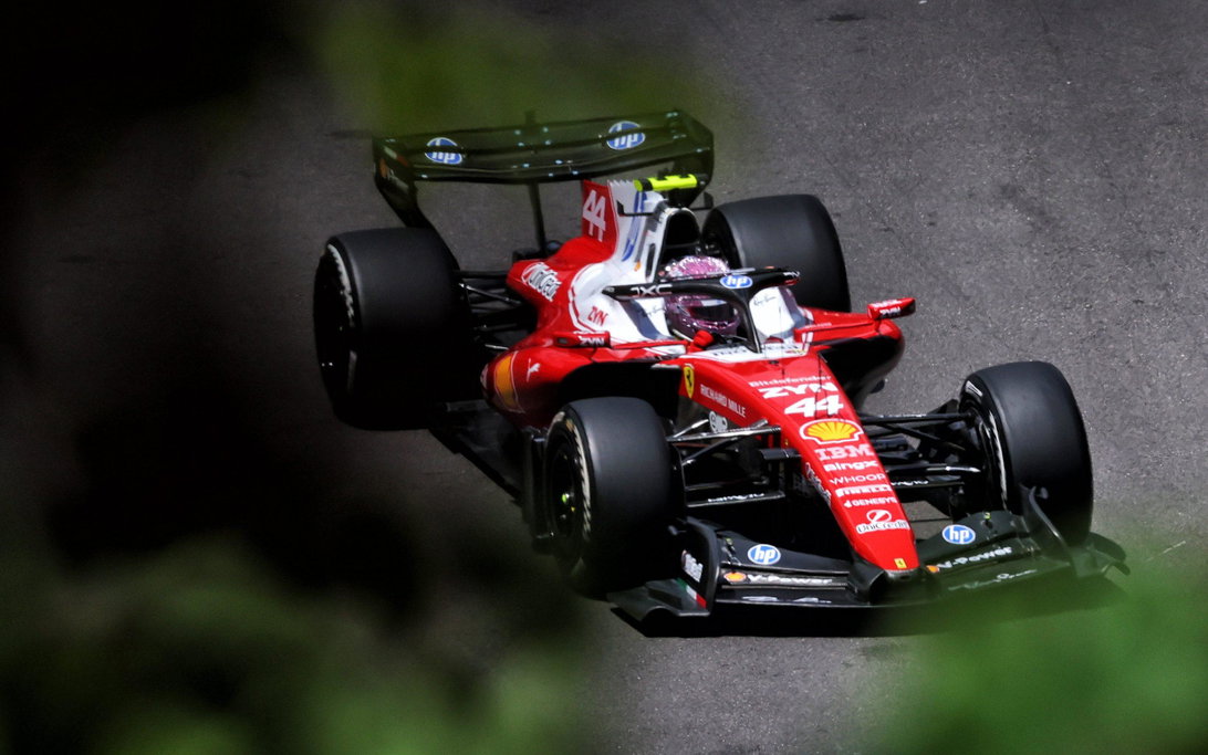 Hamilton Leads Ferrari One-Two in Monaco FP2 as Norris Hit by Engine Issue