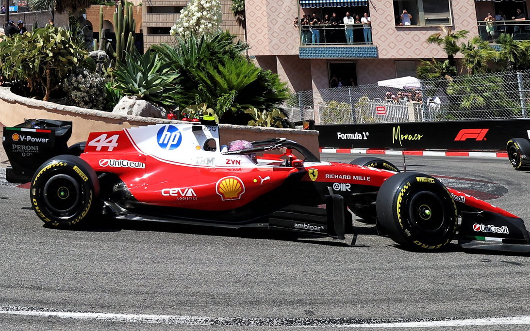 Hamilton race Monaco