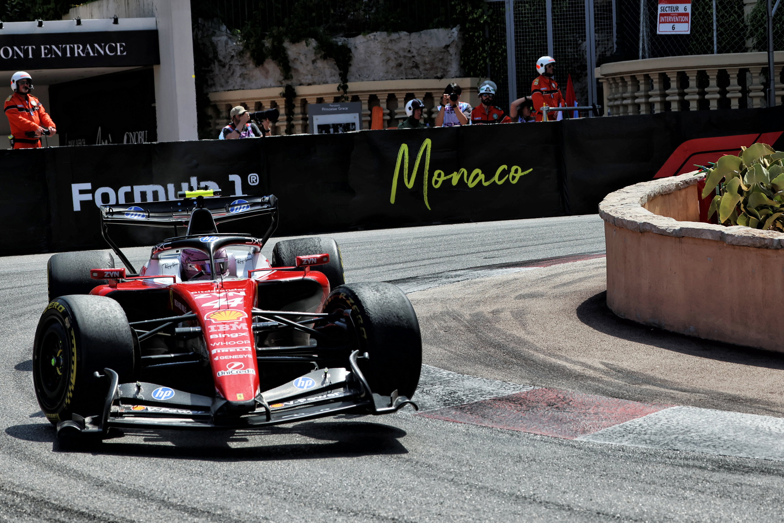 Hamilton race Monaco