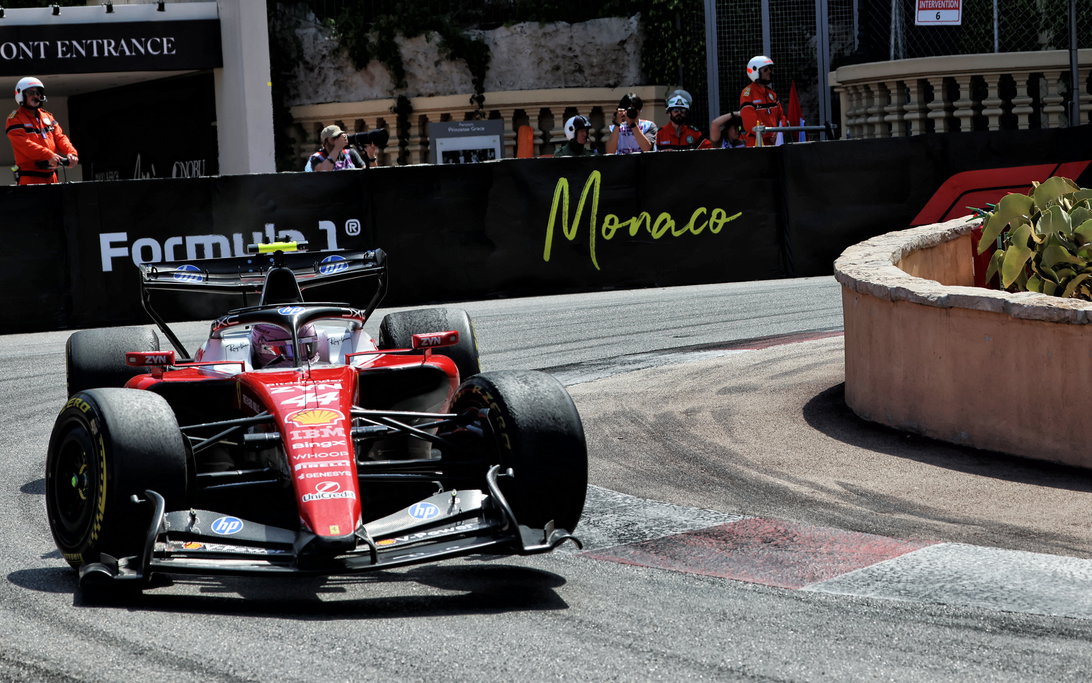 Hamilton race Monaco