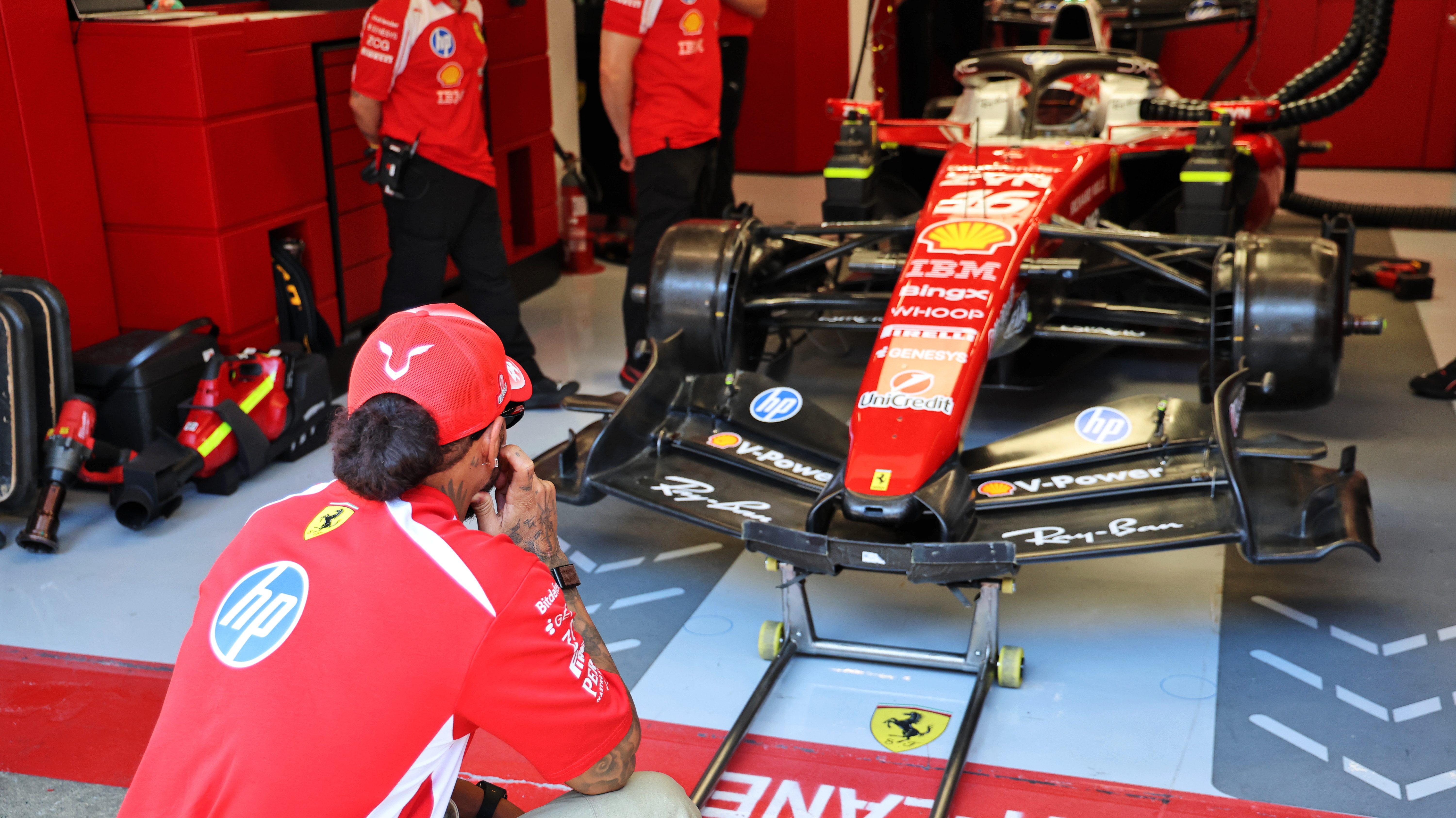 Hamilton Leclerc Barcelona