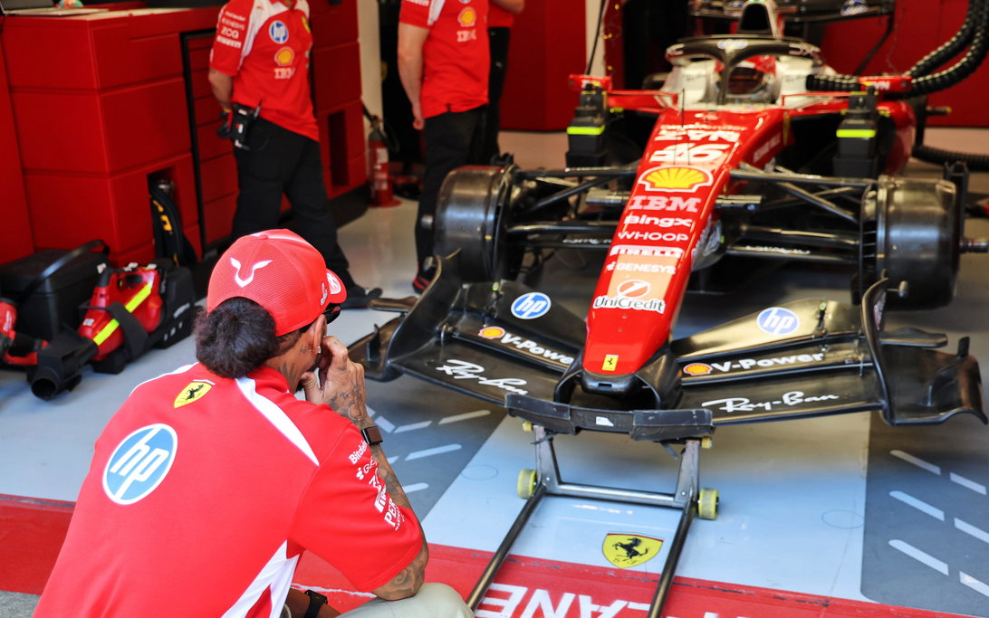 Hamilton Leclerc Barcelona
