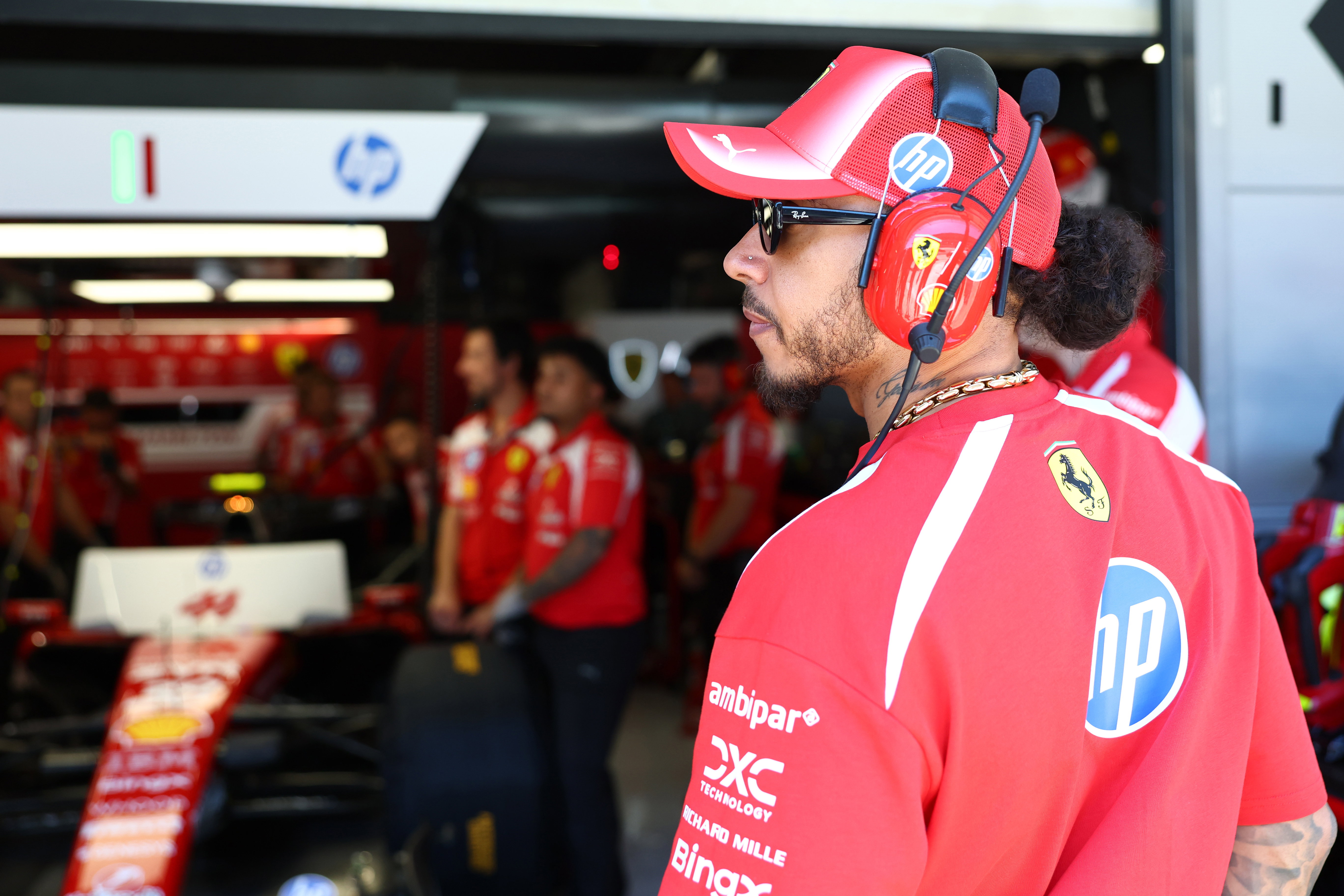 Hamilton FP1 Barcelona