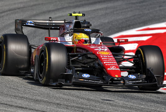 Hamilton FP2 Barcelona