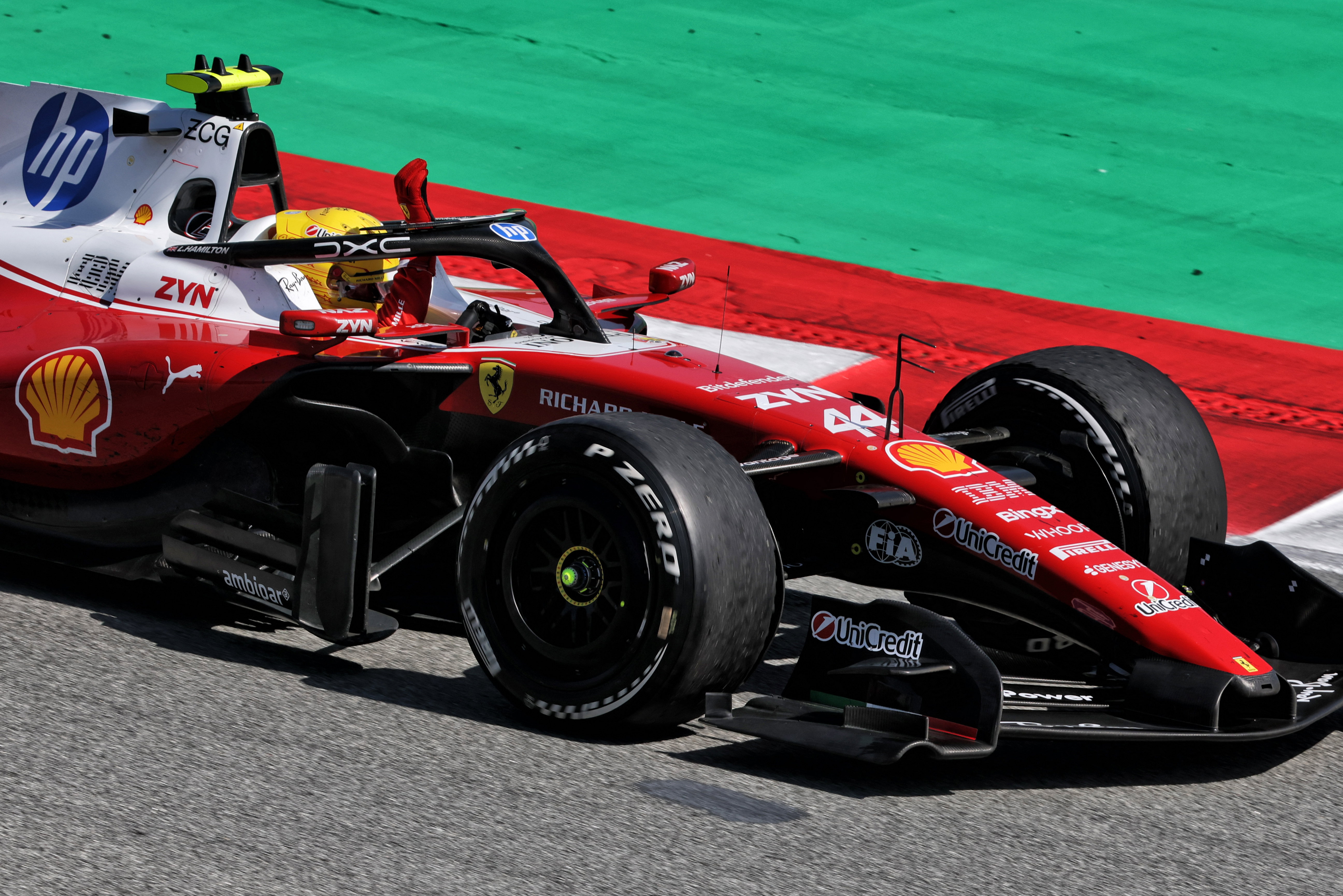 Hamilton win Barcelona
