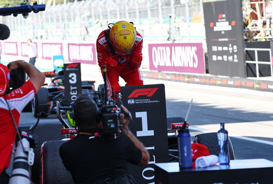 Hamilton Barcelona win