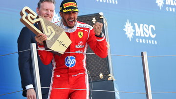 Ferrari-voorzitter deelt statement na adembenemende eerste zege Hamilton