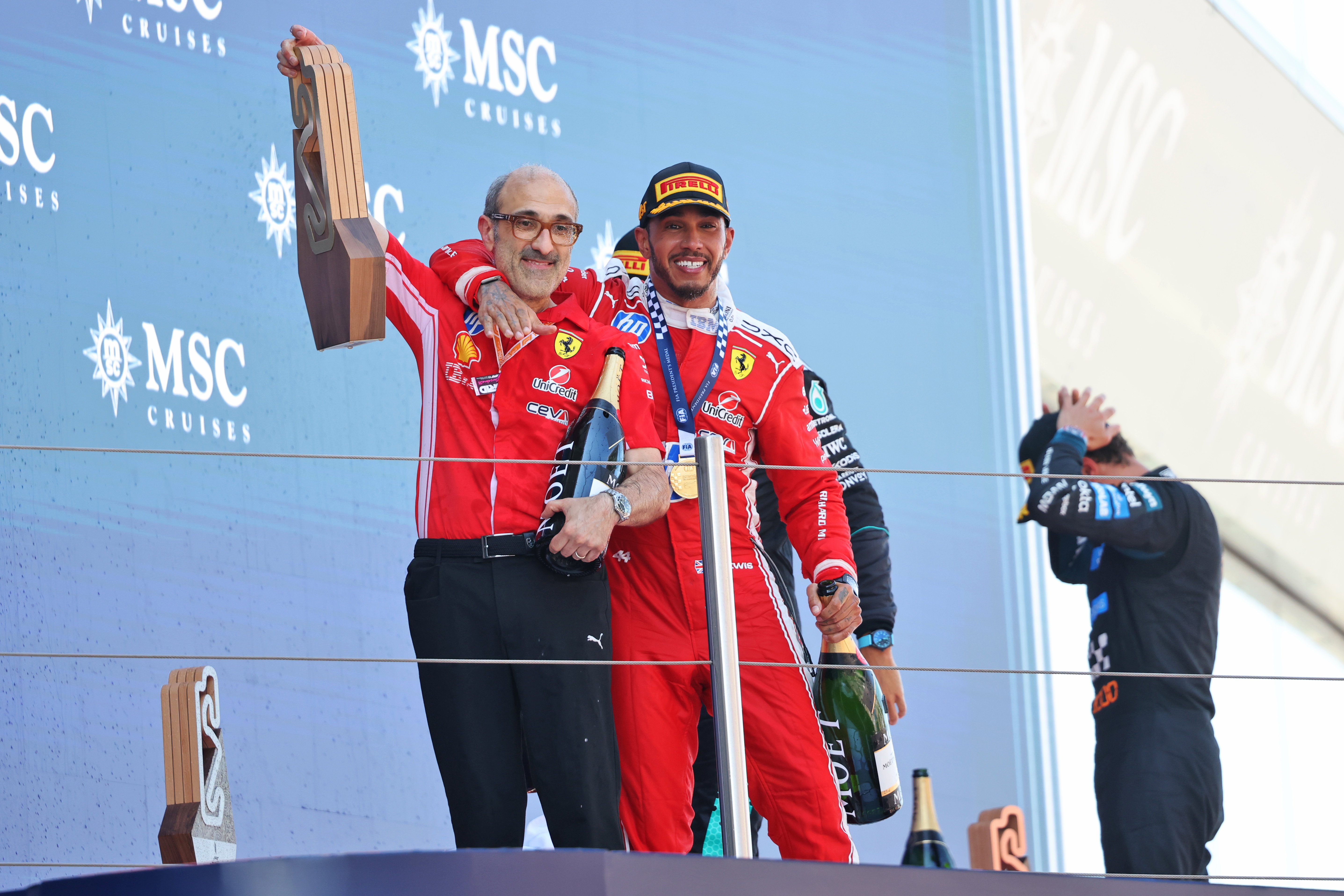 Hamilton Santi Barcelona win
