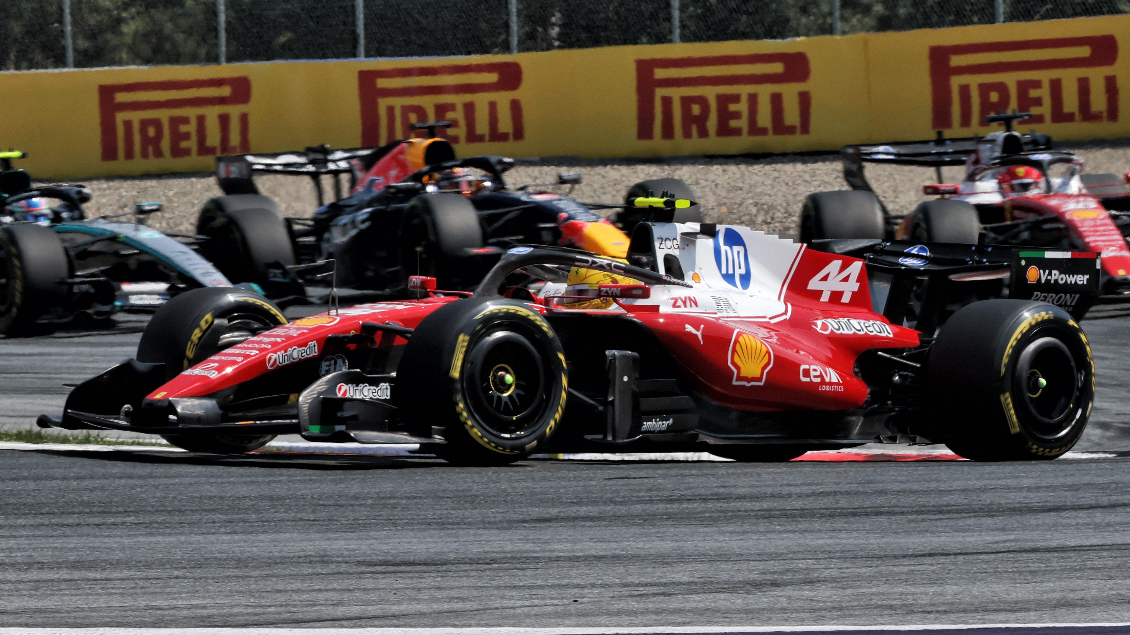 Hamilton race Austria