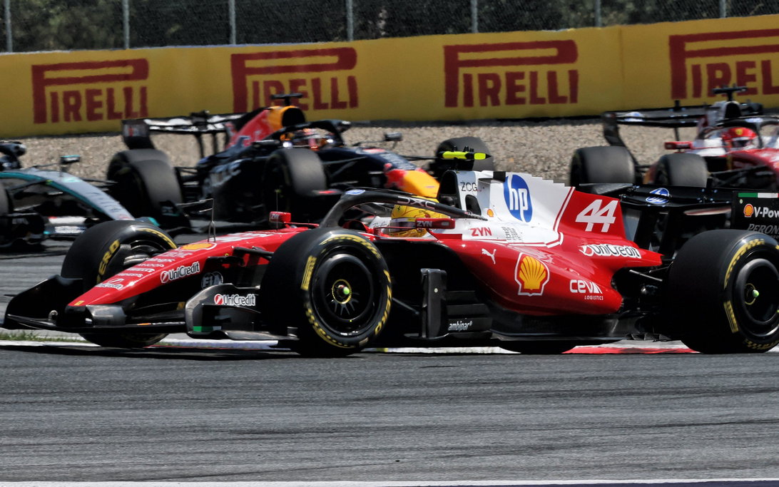 Hamilton race Austria