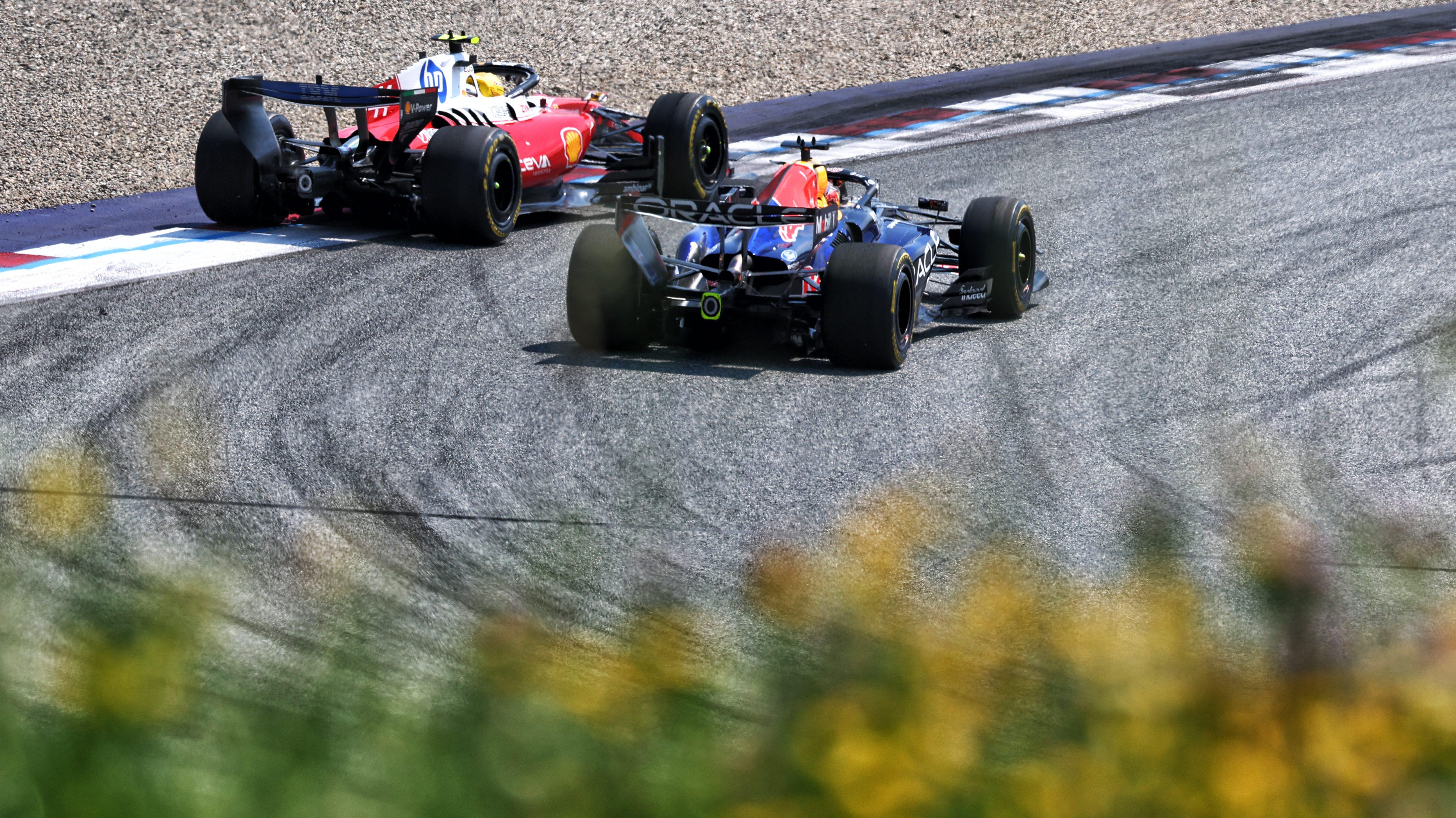 Hamilton Verstappen race Austria