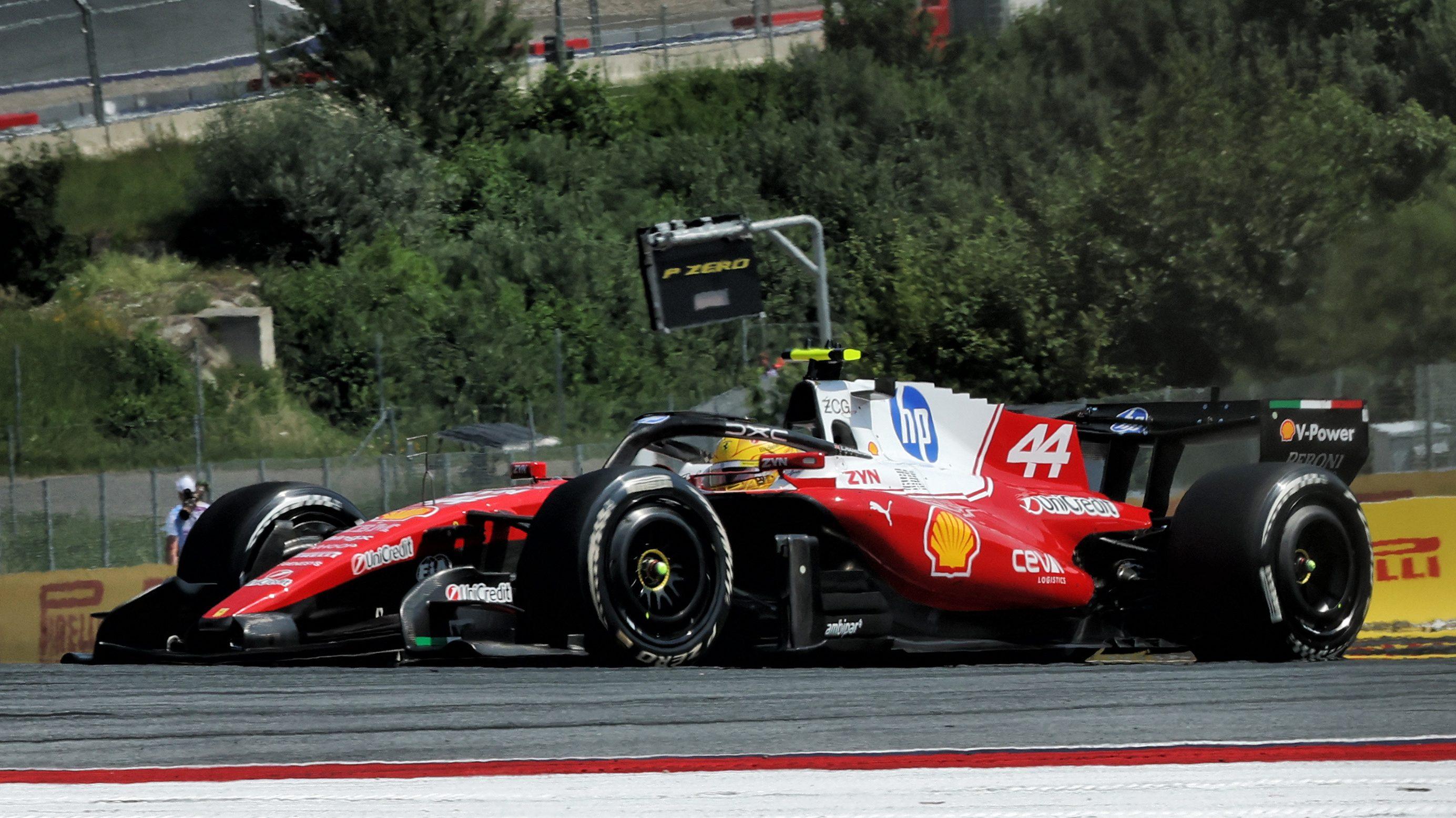 Hamilton race Austria