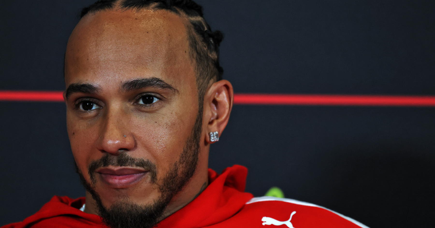 Lewis Hamilton 'released' after shouting 'from top of Ferrari mountain'