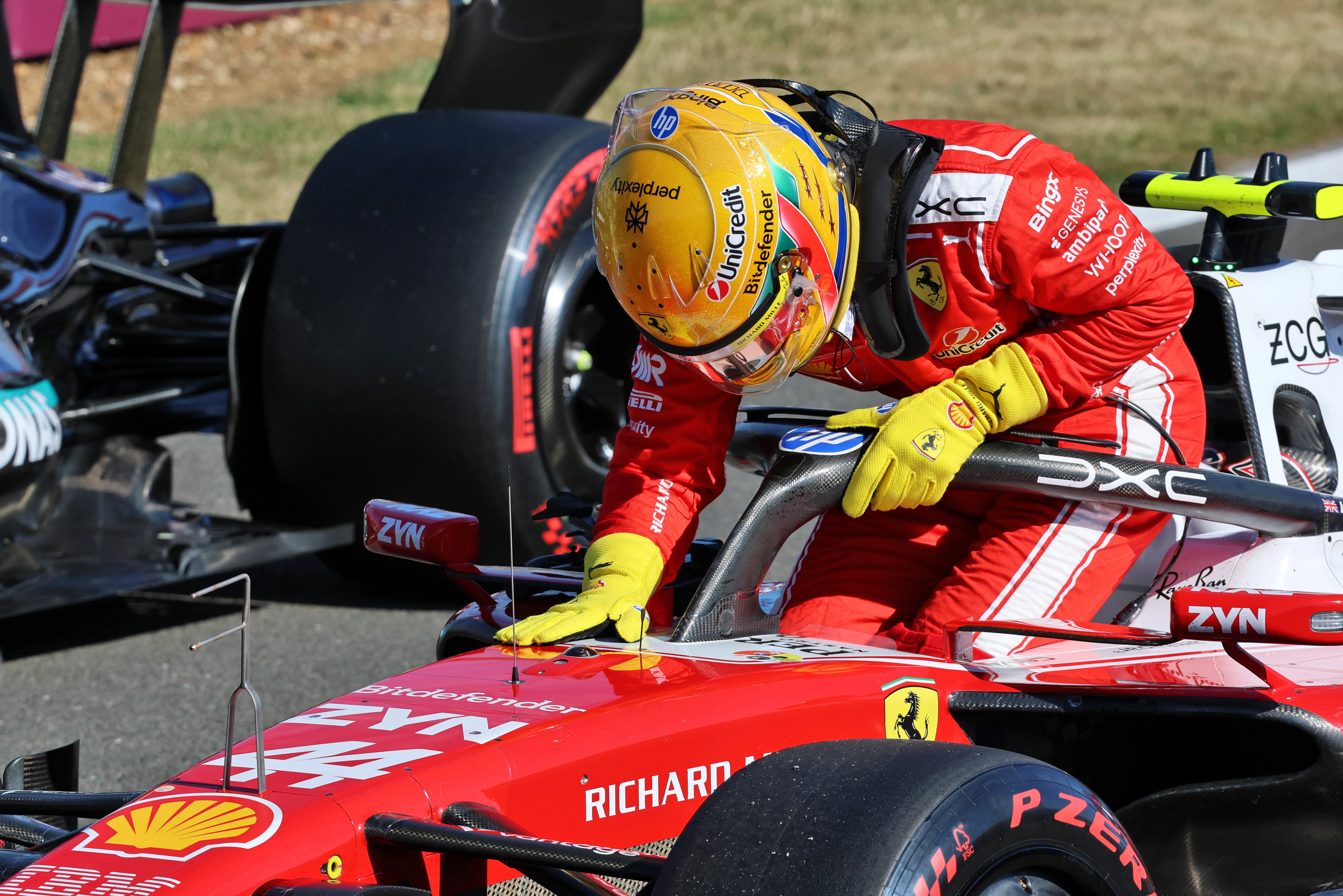 Hamilton pole SQ Silverstone